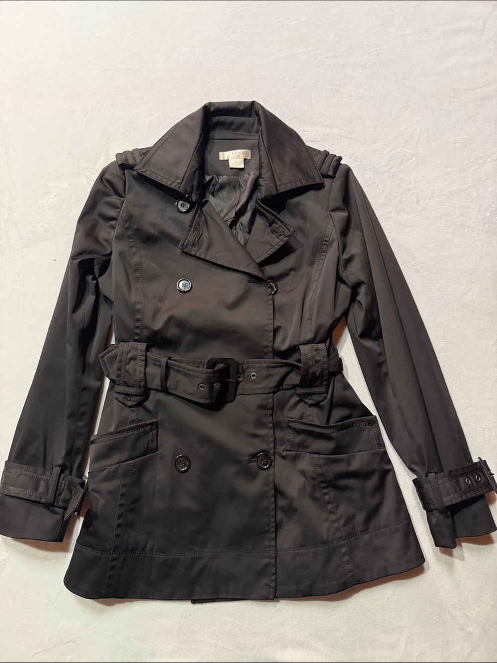 Kena trench coat women’s black